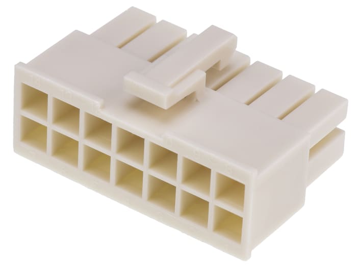 39012145 Molex Molex, MiniFit Jr Female Connector Housing, 4.2mm