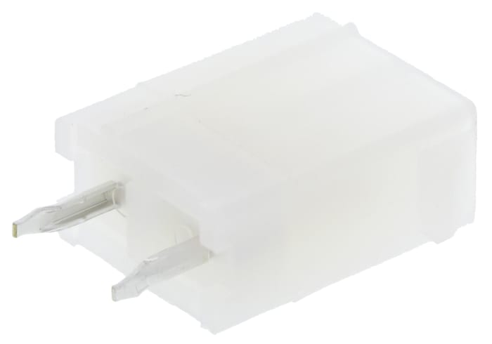Molex, Mini-Fit Jr Male Connector Housing, 4.2mm Pitch, 2 Way, 2 Row