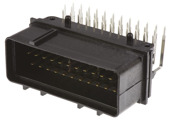 TE Connectivity, Econoseal III 070 Automotive Connector Through Hole 36 Way, Solder Termination 344108-1