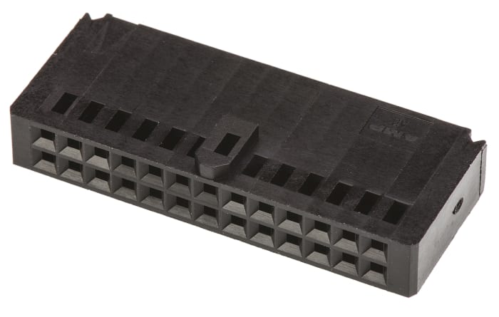 TE Connectivity, AMPMODU MOD IV Female Connector Housing,  2.54 mm Pitch,  26 Way,  2 Row Straight