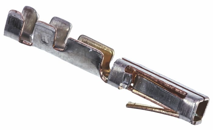 TE Connectivity AMPMODU MOD II Series Female Crimp Terminal, 26AWG Min, 22AWG Max