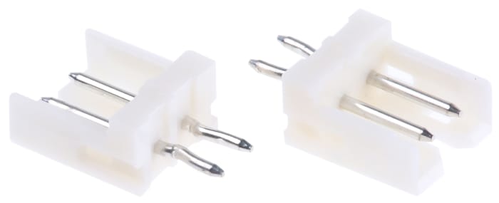 TE Connectivity AMP CT Series Straight Through Hole PCB Header, 2 Contact(s), 2.0mm Pitch, 1 Row(s), Shrouded