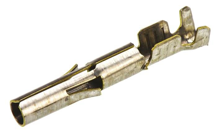 TE Connectivity Universal MATE-N-LOK Series Female Crimp Contact, 24AWG Min, 18AWG Max
