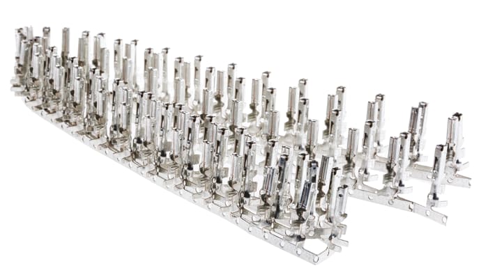 TE Connectivity MINI-MIC Series Female Crimp Terminal, 17AWG Min, 15AWG Max