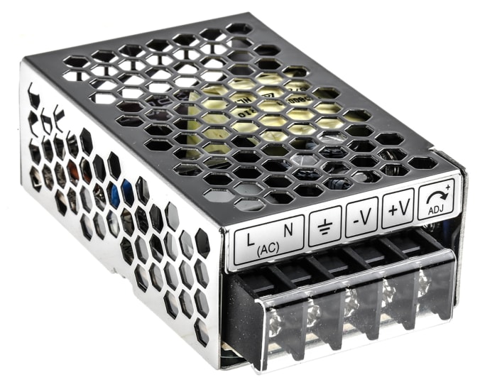 TDK-Lambda Switching Power Supply, LS25-24, 24V dc, 1.1A, 25W, 1 Output, 125 → 373 V dc, 88 → 264 V ac