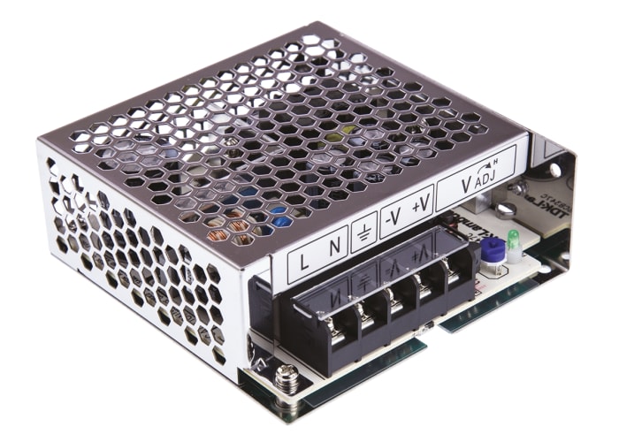 TDK-Lambda Switching Power Supply, LS50-5, 5V dc, 10A, 50W, 1 Output, 125 → 373 V dc, 88 → 264 V ac Input