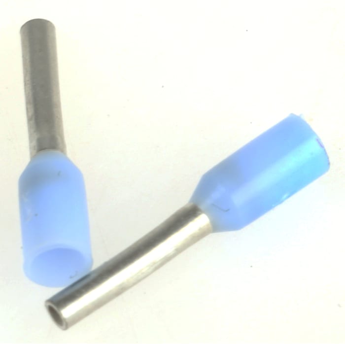 Embout à sertir TE Connectivity, 0.25mm², Bleu clair, longueur 6mm