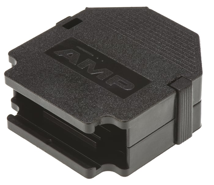 TE Connectivity HD20 Series ABS D Sub Backshell, 25 Way, Strain Relief