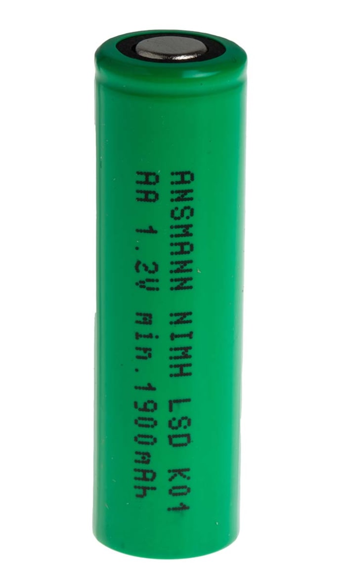 Ansmann AA NiMH Rechargeable AA Battery, 2.1Ah, 1.2V - Pack of