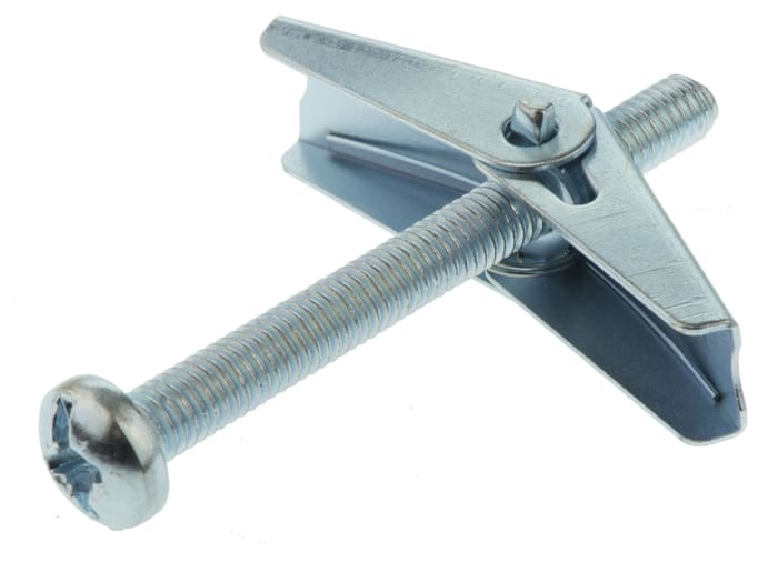 Fixation à ressort pour cloisons creuses RawlPlug Acier, diamètre 18mm, longueur 60mm