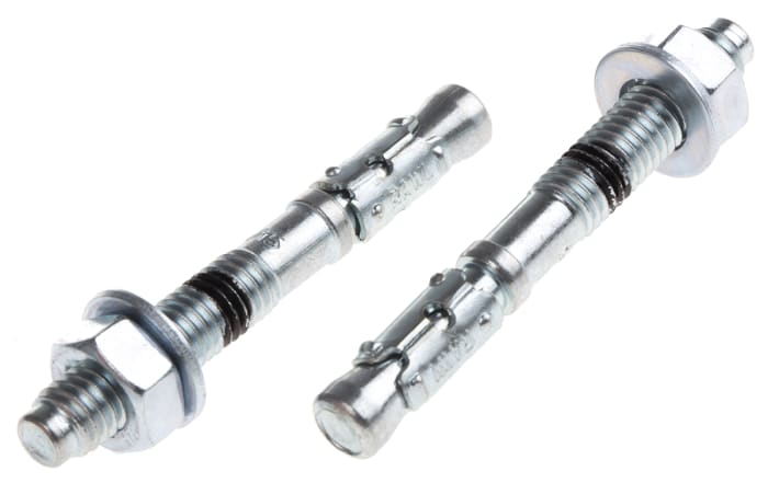 Nástěnná hmoždinka, Ocel R-XPT-08065/15, 8mm, průměr otvoru: 8mm, délka: 65mm RawlPlug