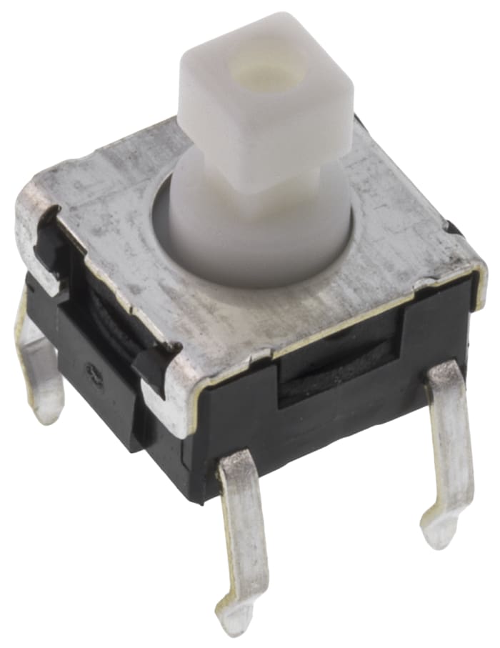 Interrupteur tactile Omron Traversant, SPST, 6.5 x 6 x 7.3mm avec Poussoir