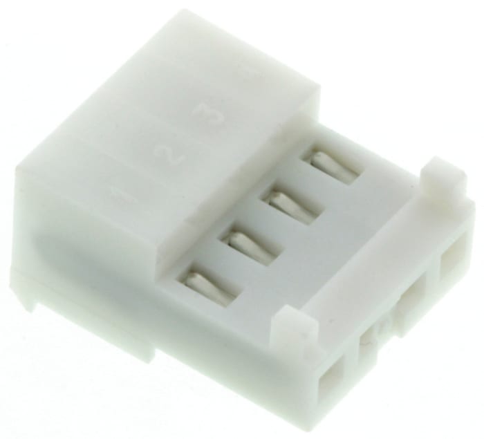 TE Connectivity 4-Way IDC Connector Socket for Cable Mount, 1-Row