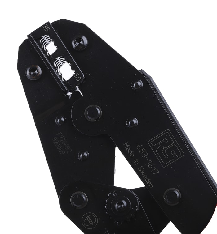 RS PRO RS PRO Hand Ratcheting Crimping Tool for Bootlace Ferrule