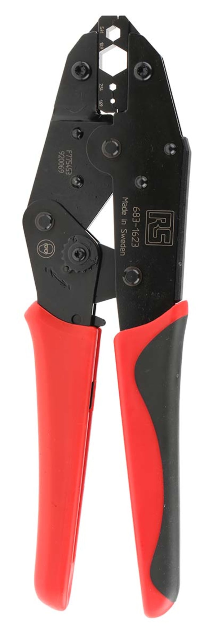 RS PRO Hand Ratcheting Crimp Tool for Coaxial Connectors