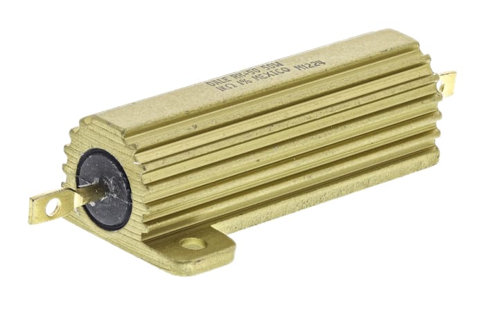 Résistance à montage sur châssis Bobinée, 1kΩ 50W ±1%