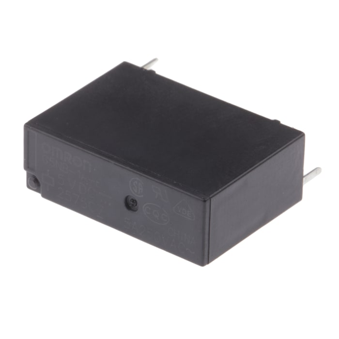 G5NB-1A-E DC5 Omron | Omron PCB Mount Power Relay, 5V dc Coil, 5A