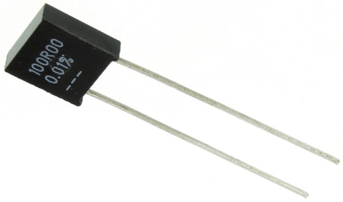 Résistance Feuille métallique 100Ω ±0.01%, 0.6W