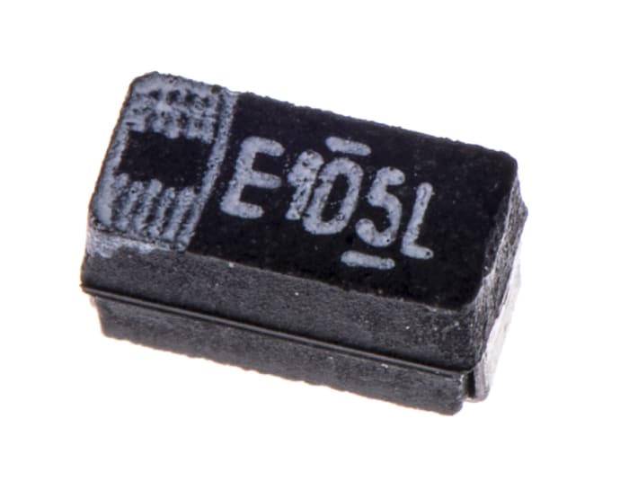 Vishay 1μF MnO2 Tantalum Capacitor 25V dc, 293D Series