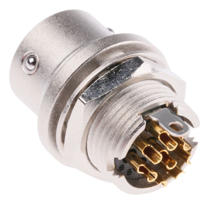 MXR-8RA-8S(71) Hirose | Hirose Circular Connector, 8 Contacts, Panel ...