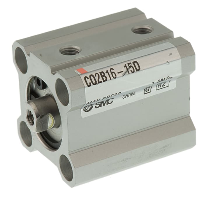 CQ2B1615D SMC SMC Pneumatic Compact Cylinder 16mm Bore, 15mm Stroke