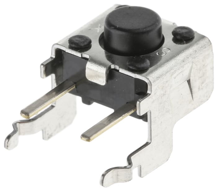 Interrupteur tactile Omron Traversant, SPST, 6.25 x 7.3mm avec Poussoir