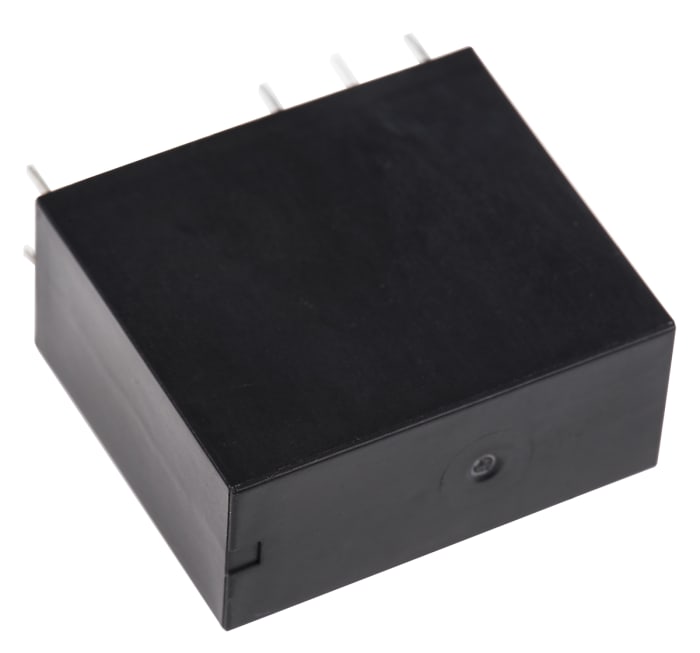 Relé de potencia sin enclavamiento Omron G2R de 2 polos, DPDT, bobina 24V dc, 4A, Montaje en PCB
