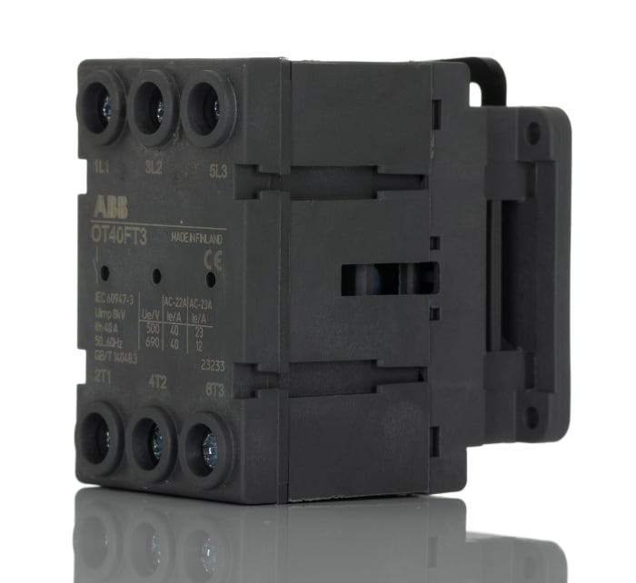 ABB Non Fused Isolator Switch, 3P Pole, 40A Max Current
