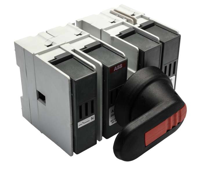 ABB Fuse Switch Disconnector, 4 Pole, 20A Max Current