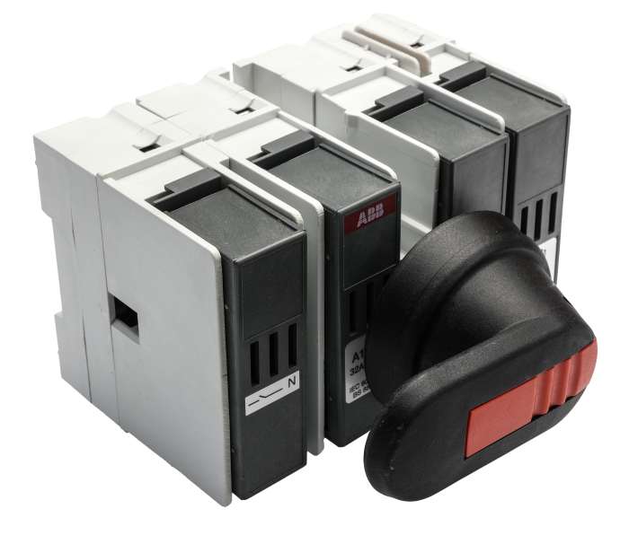 ABB Fuse Switch Disconnector, 4 Pole, 32A Max Current