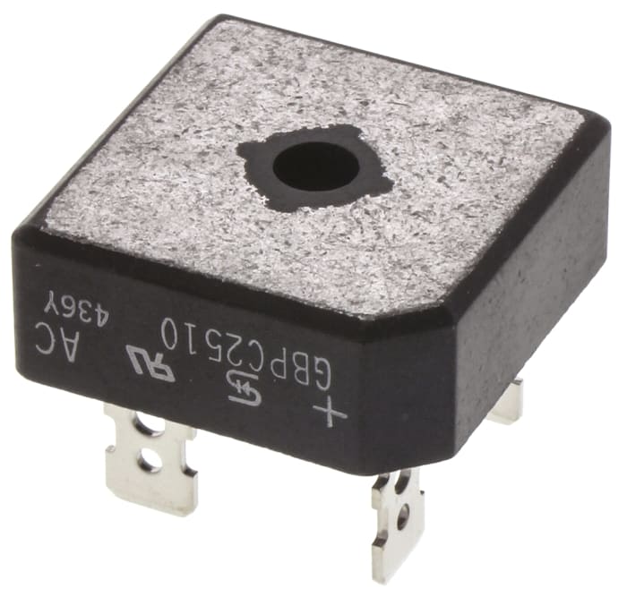 Taiwan Semiconductor Bridge Rectifier, 25A, 1000V, 4-Pin