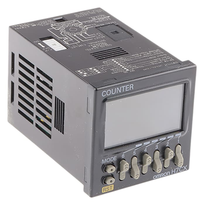 Omron H7CX Counter, 6 Digit, 5kHz, 24 V ac, 12 → 24 V dc
