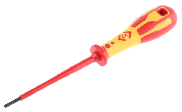 Tournevis isolé CK, pour vis Fendu 3 mm, VDE/1000V