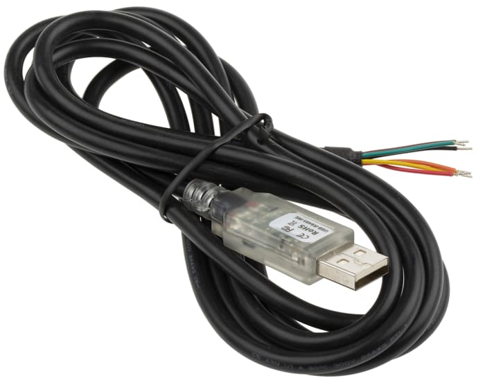FTDI Chip RS485 USB A Male to Cable End Converter Cable