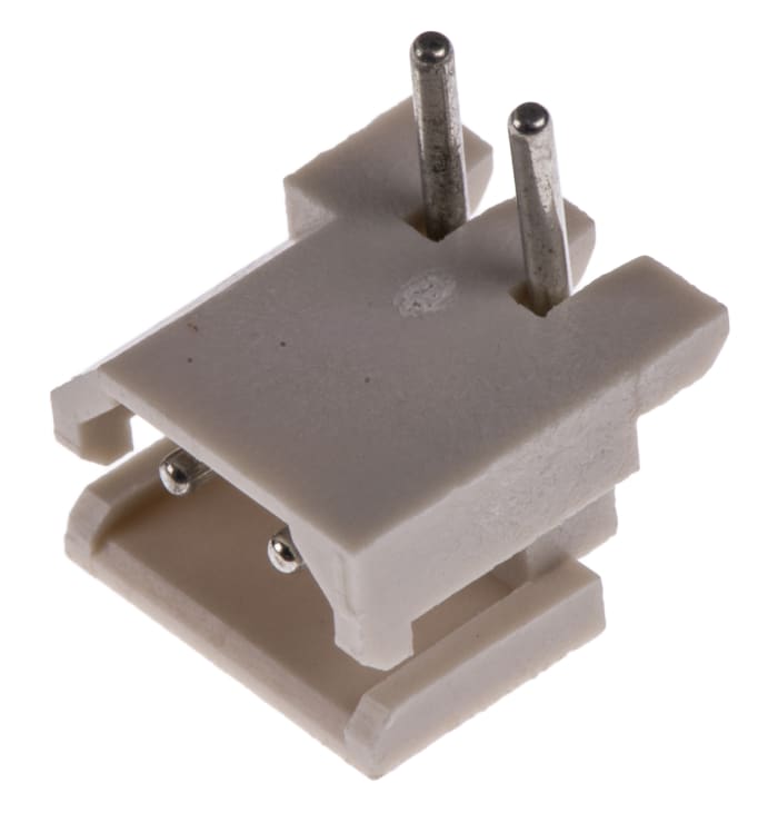 Molex SPOX Series Right Angle Through Hole PCB Header, 2 Contact(s), 2.5mm Pitch, 1 Row(s), Shrouded