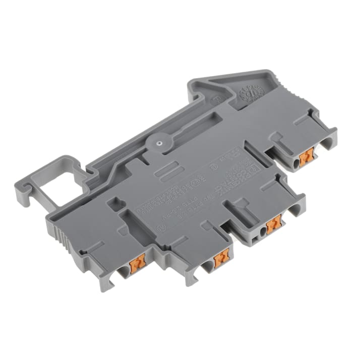 Phoenix Contact 3210567 PTTB 2.5 Series Grey, 0.14 → 4mm², Double-Level, Push In Termination, ATEX