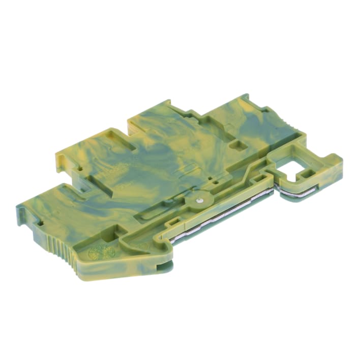 Phoenix Contact 3210596 PTTB 2.5-PE Series Green/Yellow, 0.14 → 4mm², Double-Level, Push In Termination, ATEX