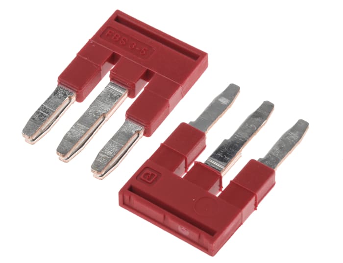 Phoenix Contact FBS 3-5 Series Jumper Bar for Use with CLIPLINE Series, 24A