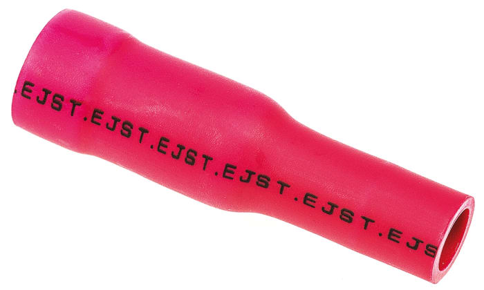 Cosse cylindrique à sertir JST série CVDAGF Isolée Femelle, Rouge 16AWG 1.65mm² 22AWG 0.25mm²