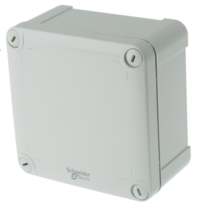 Schneider Electric Thalassa TBS Series ABS Wall Box, IP66, 116 mm x 116 mm x 62mm