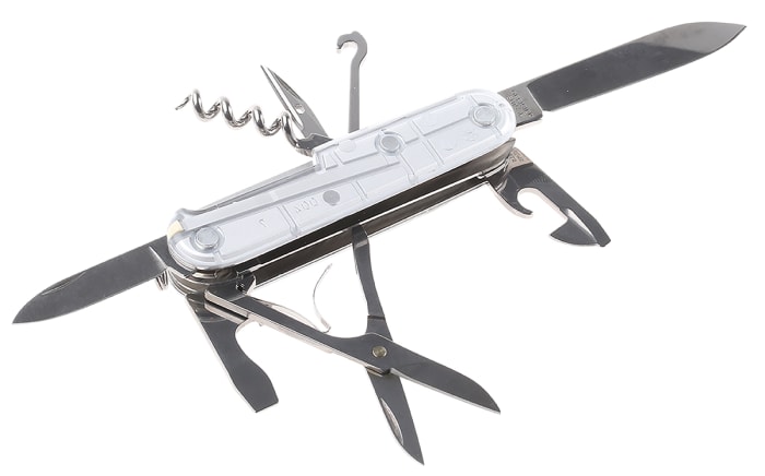 Victorinox Victorinox SilverTech Straight, Multipurpose Knife, 91mm Closed Length, 84g