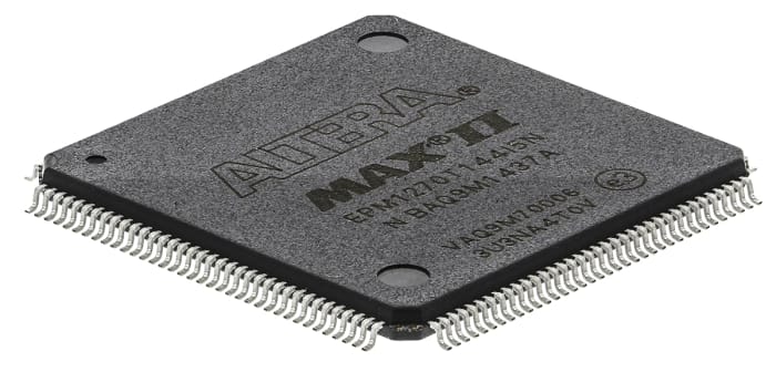 Altera EPM1270T144I5N, CPLD MAX II Flash 980 Cells, 116 I/O, 127 Labs, ISP, 144-Pin TQFP