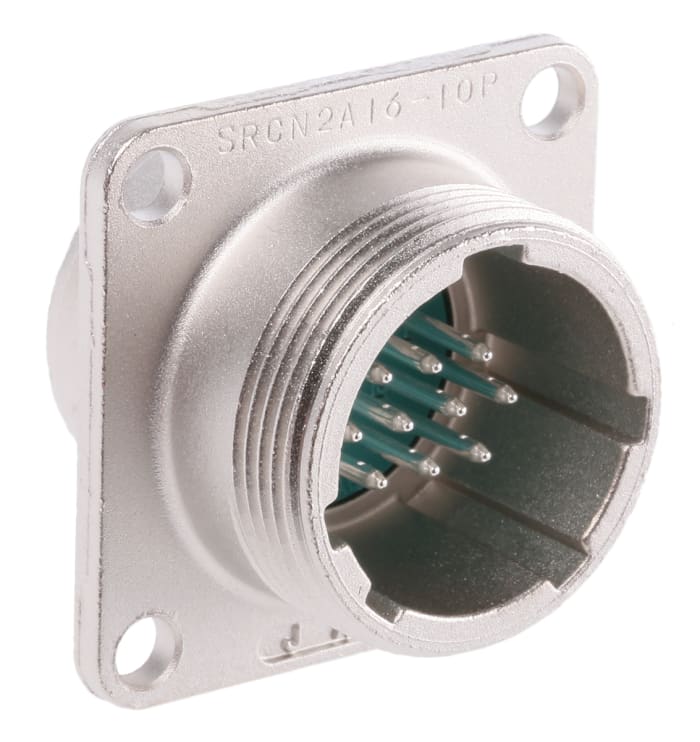 SRCN2A1610P JAE JAE Circular Connector, 10 Contacts, Panel Mount