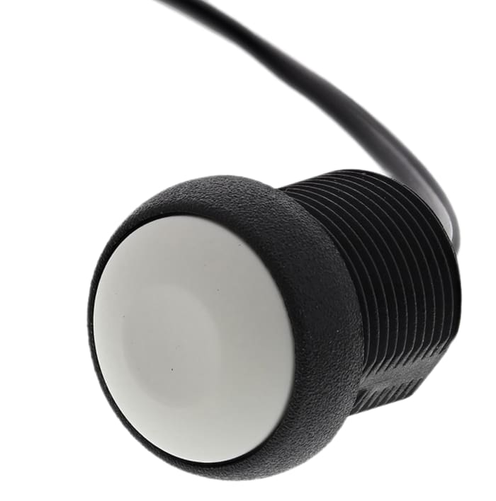 APEM Push Button Switch, Momentary, Panel Mount, 14.8mm Cutout, SPST, 250V ac, IP67
