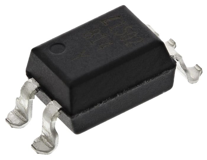 Lite-On, LTV-814S-TA1 AC Input Transistor Output Optocoupler, Surface Mount, 4-Pin SMT