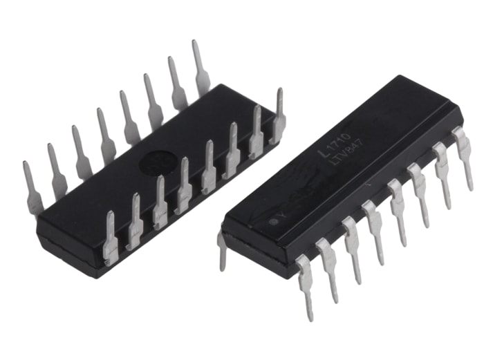 Lite-On, LTV-847 DC Input Transistor Output Quad Optocoupler, Through Hole, 16-Pin PDIP