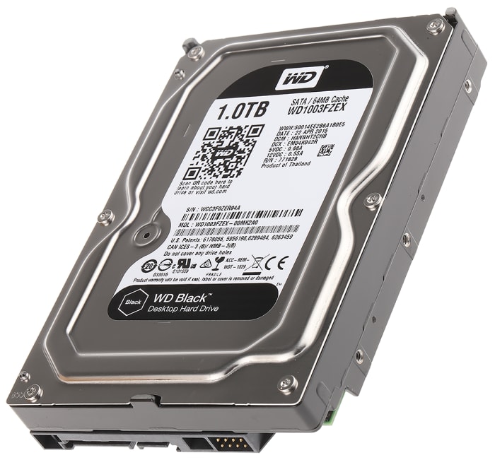 Western Digital Caviar Black 1 TB Internal Hard Drive