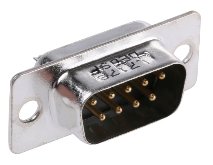 Amphenol Communications Solutions SD 9 Way Panel Mount D-sub Connector Plug
