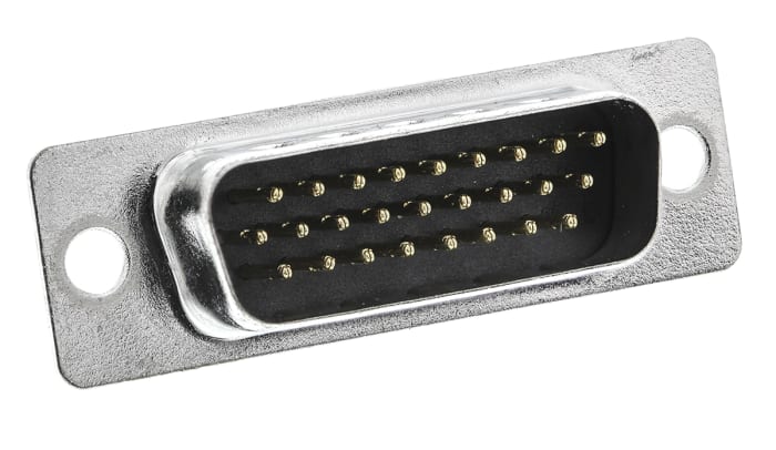 Amphenol Communications Solutions HD 26 Way Through Hole D-sub Connector Plug