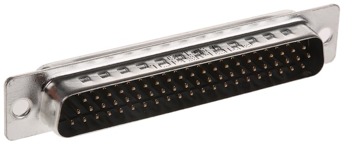 Amphenol Communications Solutions HD 62 Way Straight Panel Mount D-Sub Connector Male